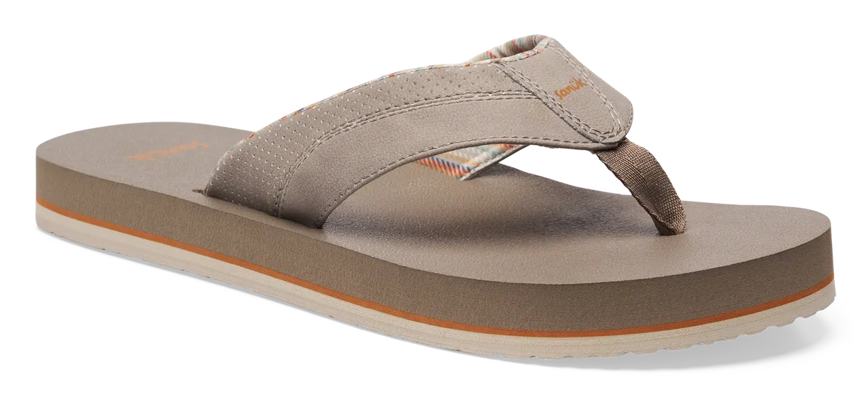 Men's Sanuk Beer Cozy IV Sandals – Lightweight Comfort Flip Flops SANUK