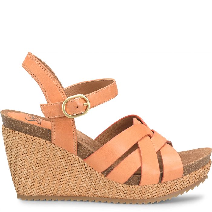 Women's Sofft Carlana – Elegant Woven Wedge Sandals SOFFT