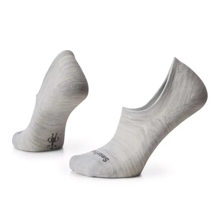 Everyday No Show Socks WHITE-L SMART WOOL