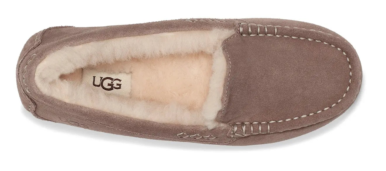 Women's UGG Ansley – Classic Suede Moccasin with Wool Lining UGG