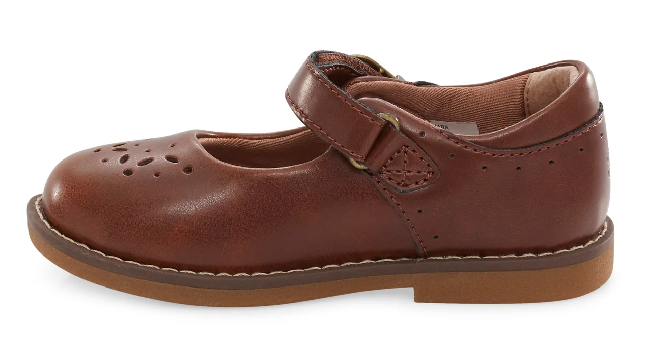 Toddler Stride Rite Mara – Mary Janes Leather & Memory Foam Comfort STRIDERITE