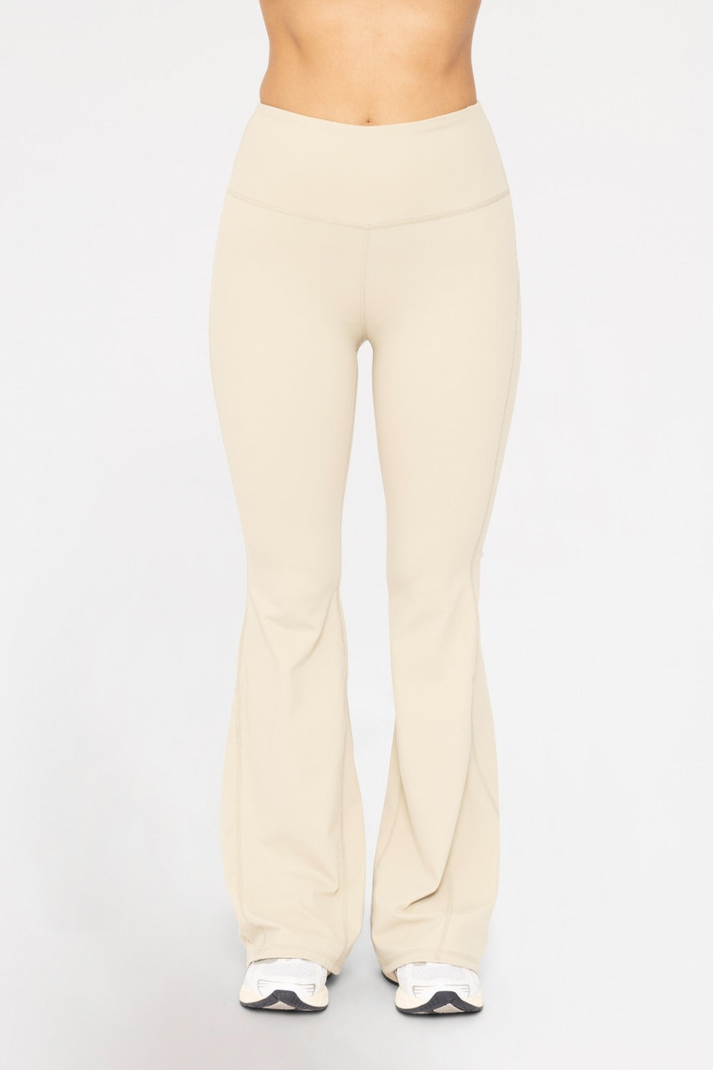 Mono B High-Waisted Flare Leggings – Sculpting, Stretchy & Ultra-Flattering MONO B