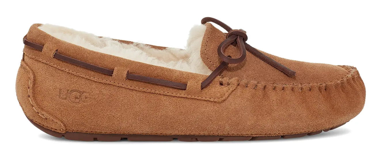 Women's UGG Dakota – Cozy Suede Moccasin with Wool Lining UGG