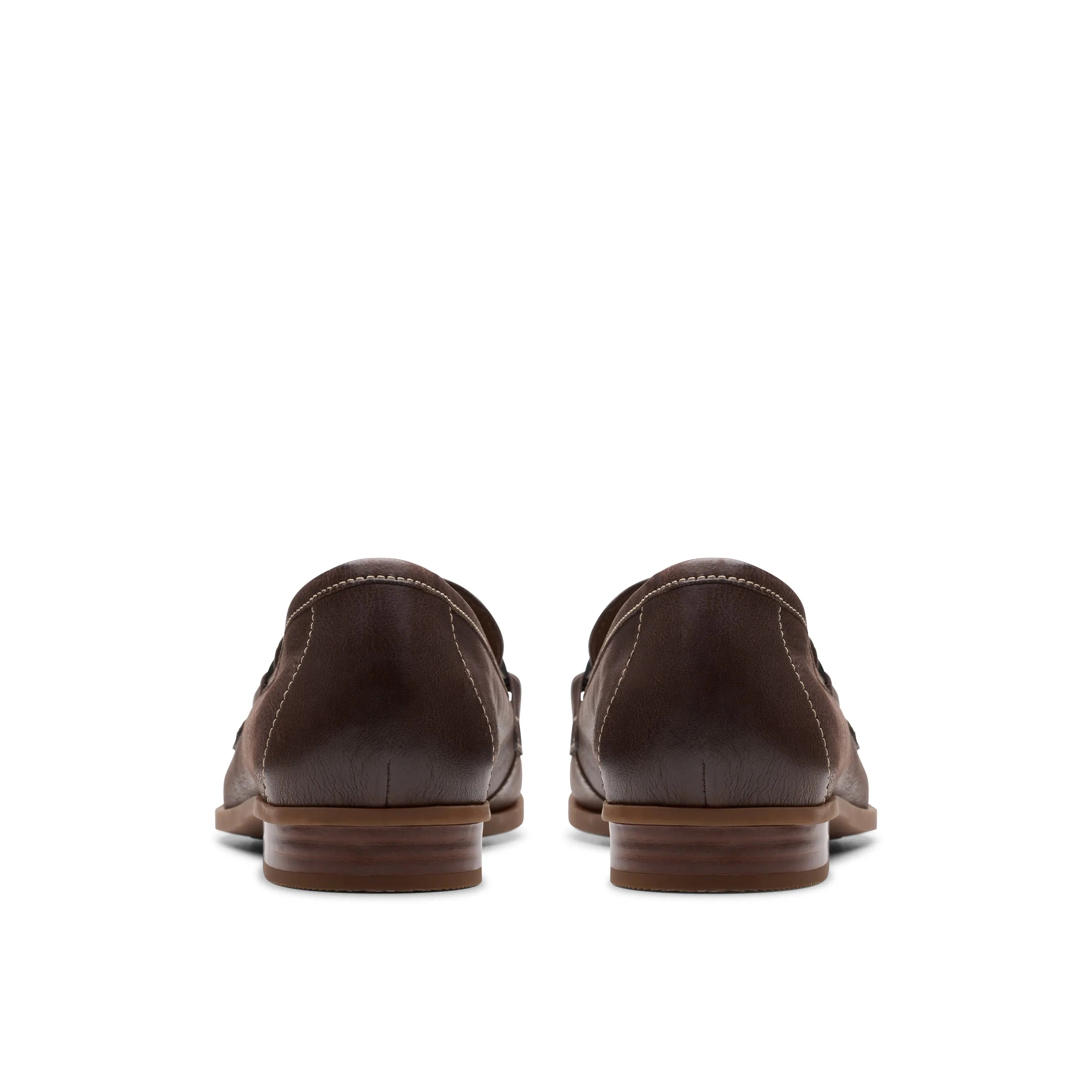 Clarks Women’s Sarafyna Iris – Leather Loafer with Chain Detail CLARKS