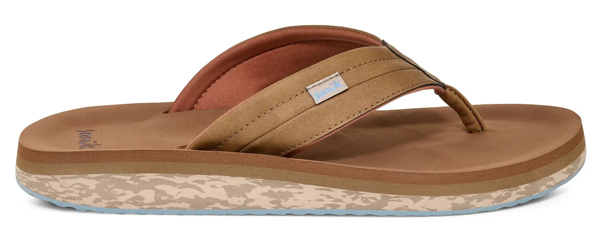 Men's Sanuk Tiderush Sandals – Arch Support Flip Flops SANUK