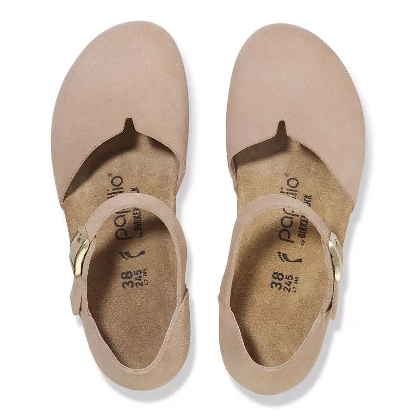 Birkensock Mary – Suede Wedge Mary Jane with Supportive Fit BIRKENSTOCK