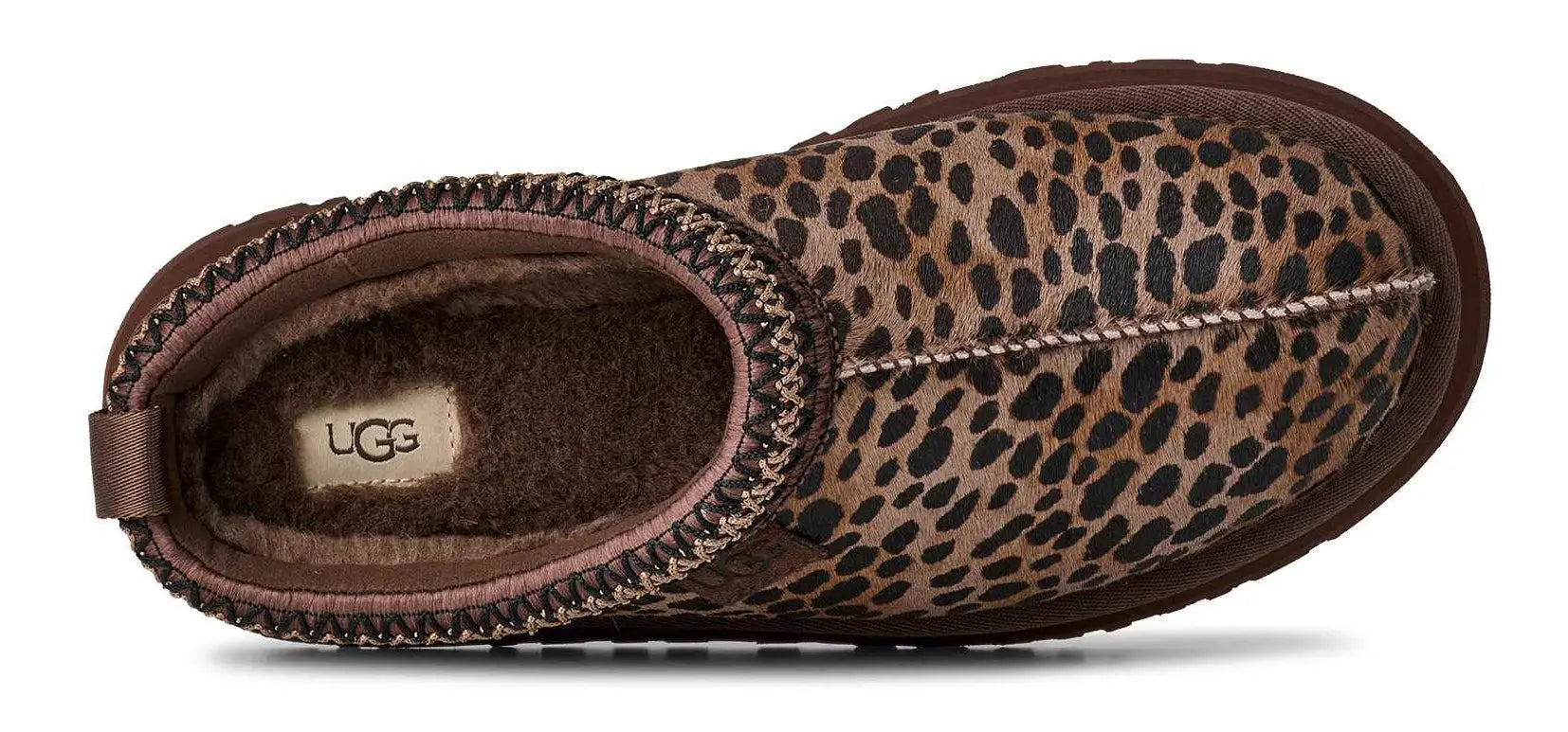 Women's UGG Tazz Caspian – Bold Calf Hair Platform Slipper UGG