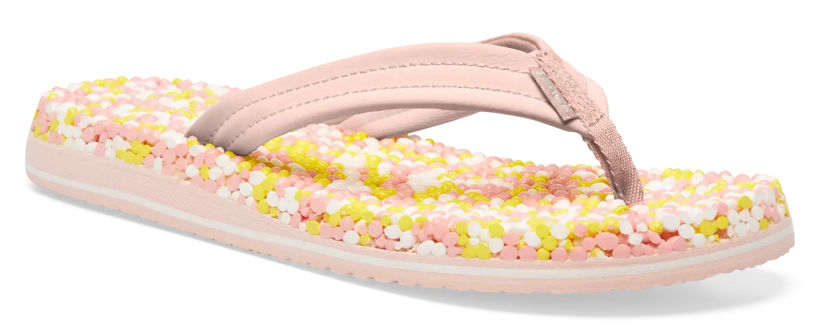 Kid's Sanuk Bubblecush Sandals – Bouncy Footbed Flip Flops SANUK