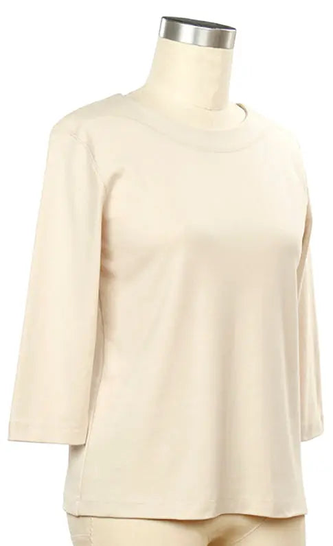 3/4 Boatneck Top OYSTER-XL L HAMRICK