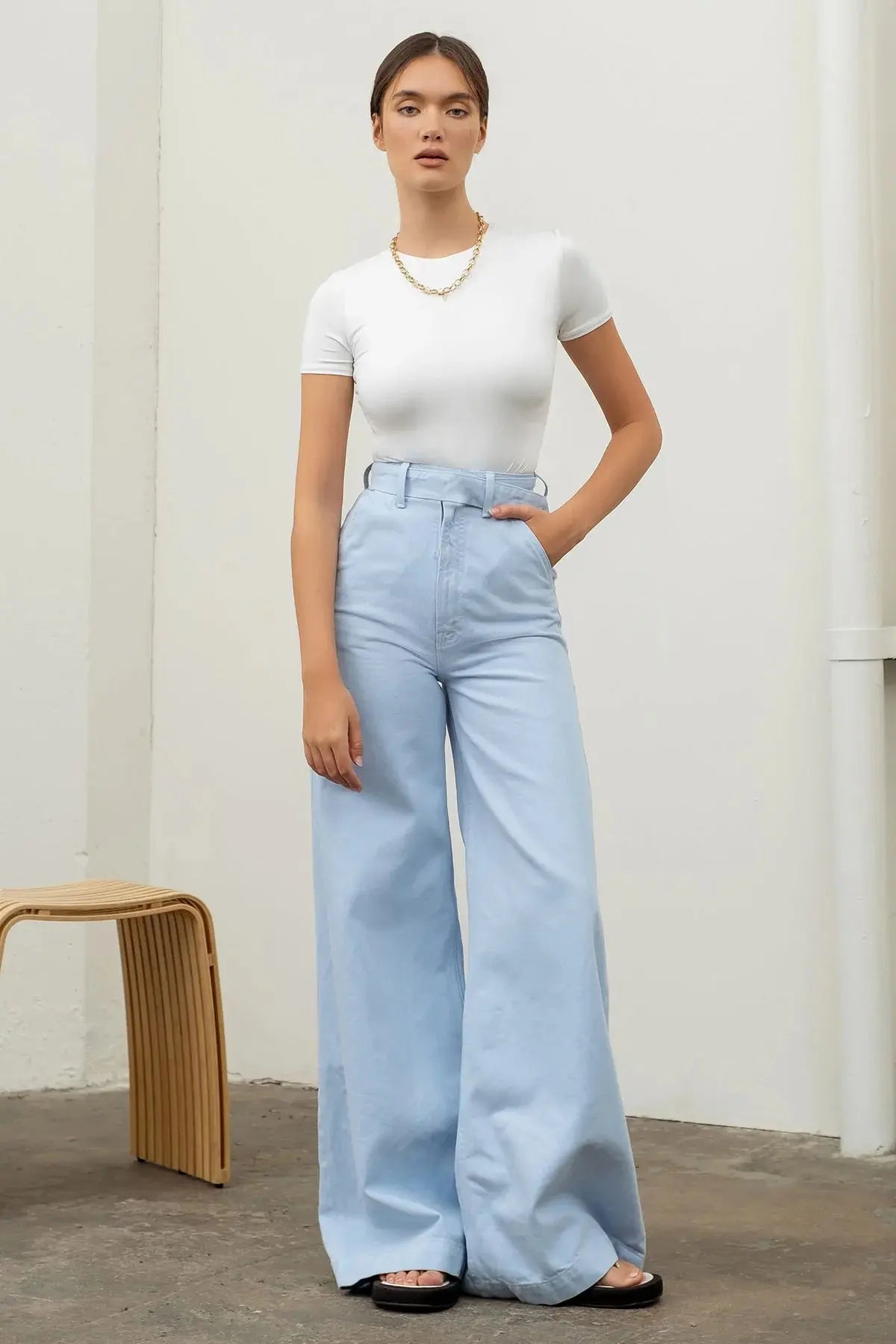 Casual Babe Bodysuit BLU PEPPER
