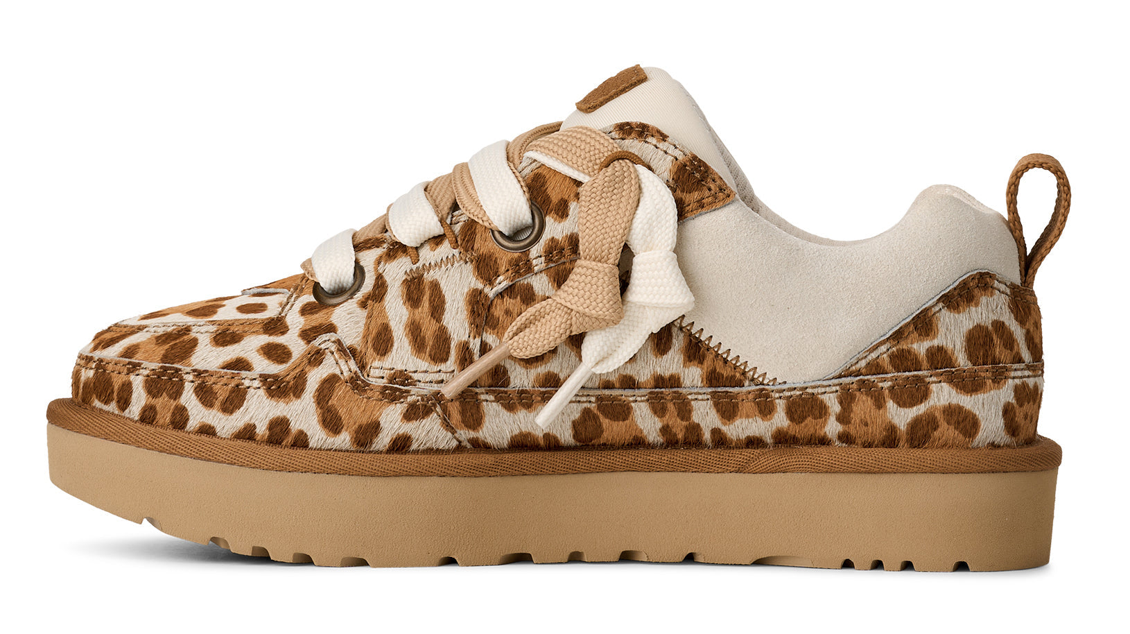 Women’s UGG Lo Lowmel Plains Sneakers – Cow Hair Casual Shoes UGG