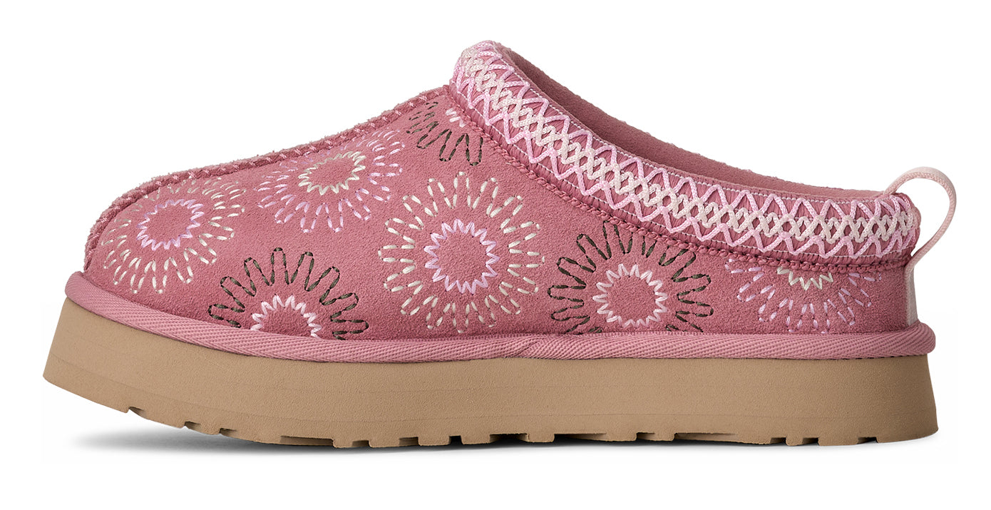 Kids’ UGG Tazz Sun Stitch – Cozy Embroidered Slip-On UGG