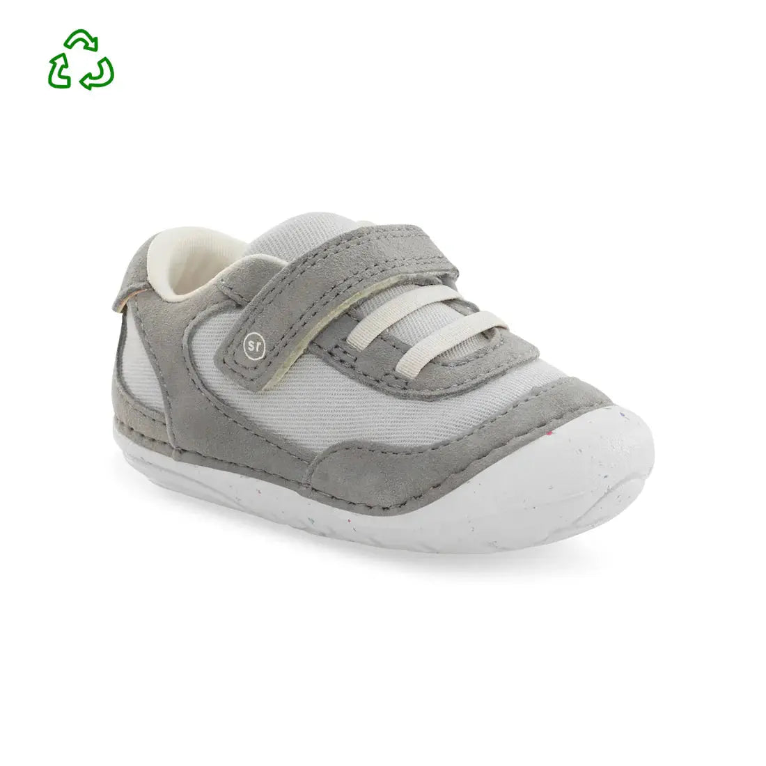 Infant’s Stride Rite SM Sprout – Eco-Friendly Sneakers for First Walkers LIGHT-GREY-W-6 STRIDERITE