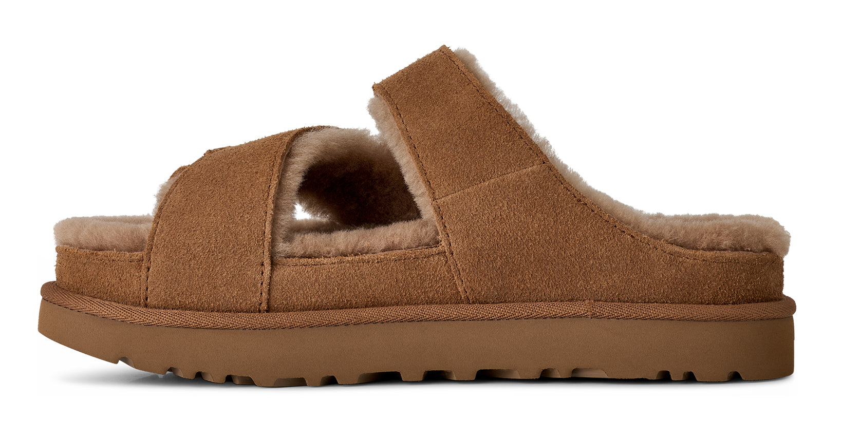 Women’s UGG Greenport Cross Strap Slide – Cozy Suede Comfort UGG