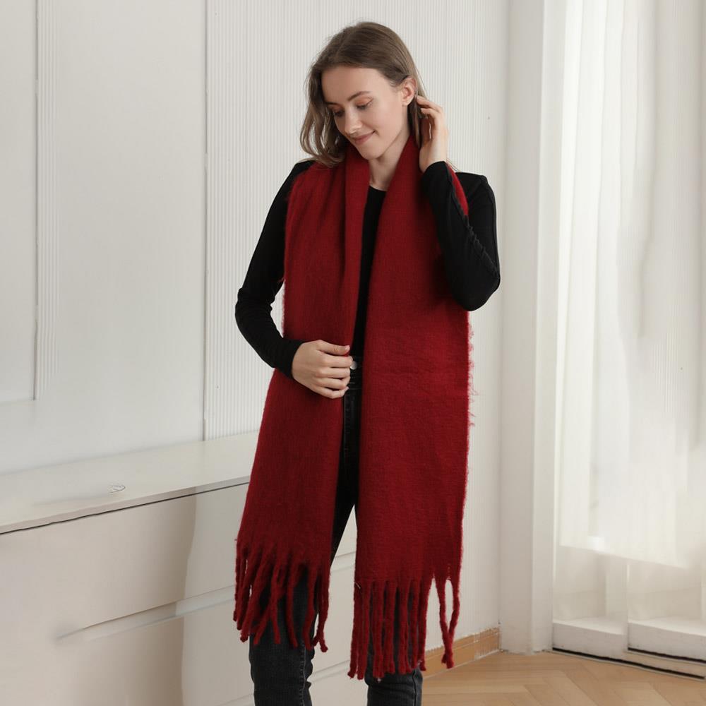 Joia Cozy Cuddle Scarf – Lightweight Plush Fringe Scarf JOIA TRADING CO.