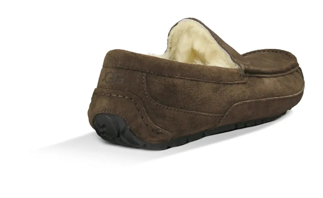 Men’s UGG Ascot (Suede) – Classic Moc-Toe Slipper with Indoor/Outdoor Comfort UGG