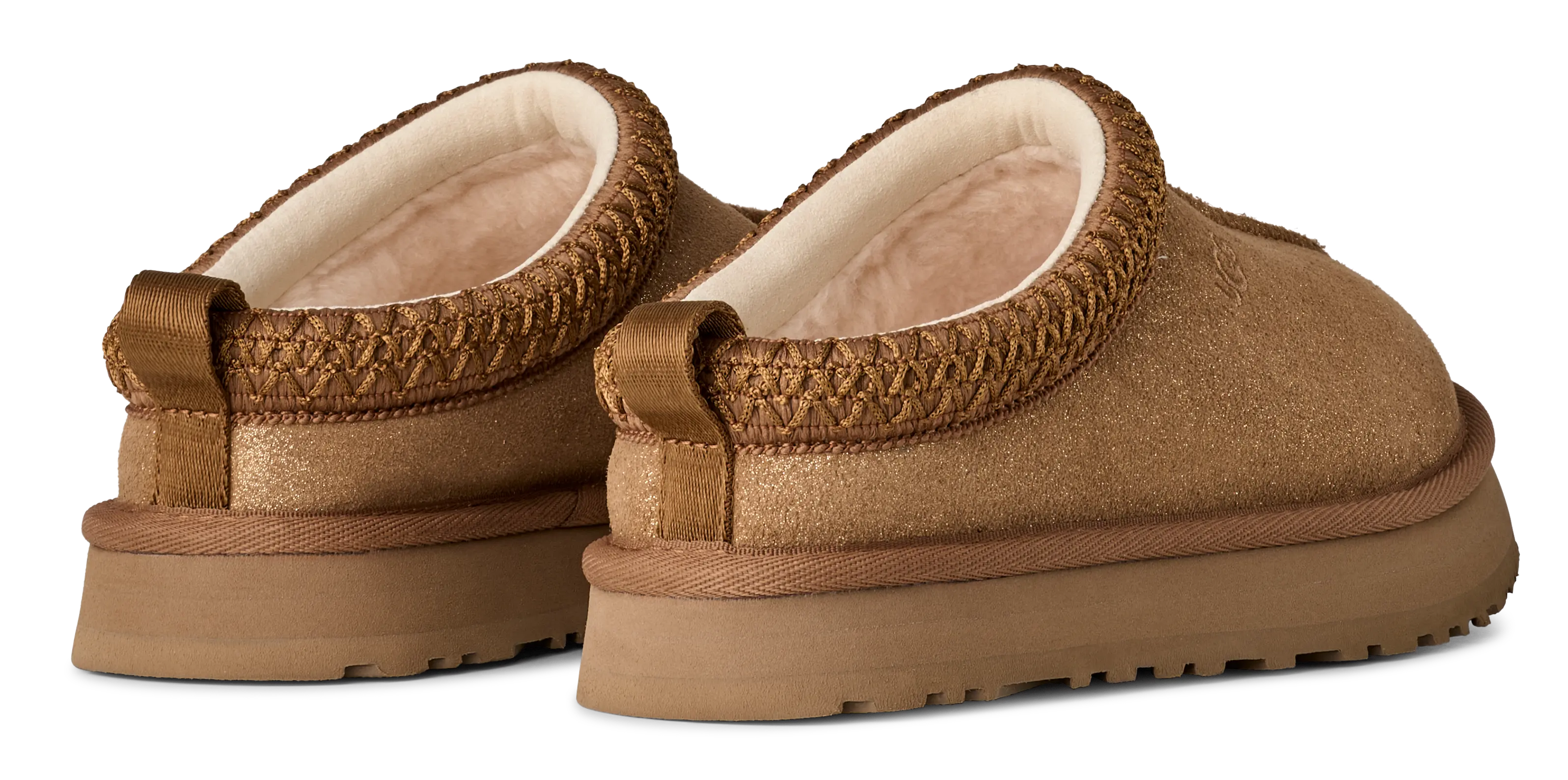 Kid’s UGG Tazz Dazzle – Sparkly Suede Platform Slipper for Little Trendsetters UGG