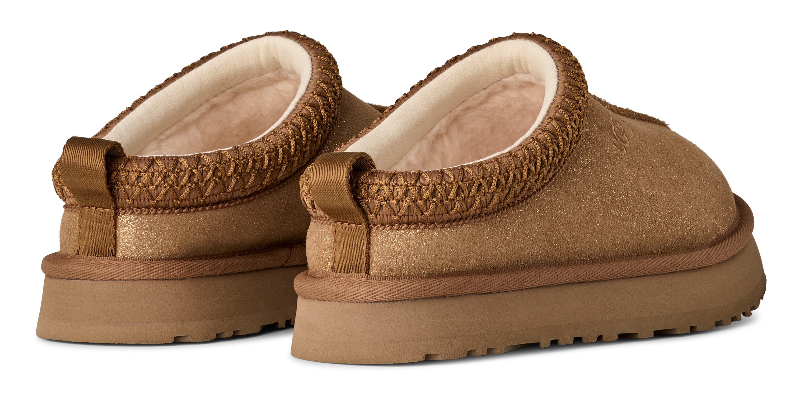 Kid’s UGG Tazz Dazzle – Sparkly Suede Platform Slipper for Little Trendsetters UGG