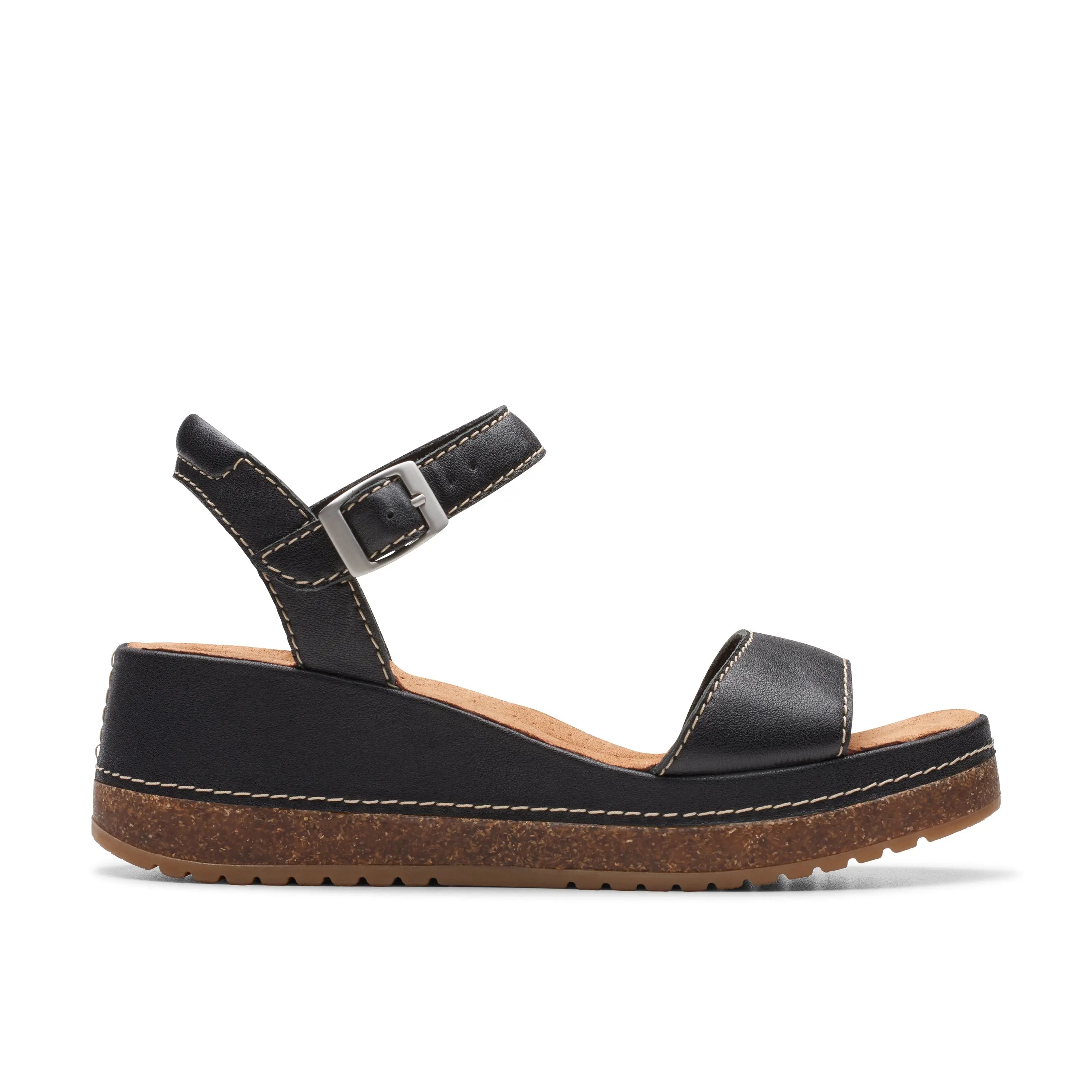 Women's Clarks Kassanda Lily – Strappy Wedge Sandals for Style & Comfort