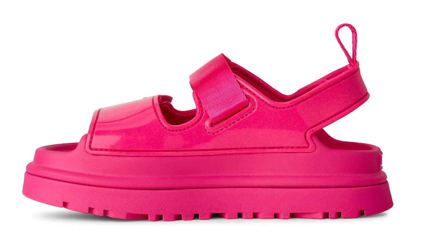 Kids' UGG GoldenGlow Glossy Sparkles – Shimmer Summer Sandals UGG