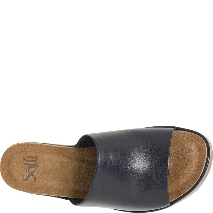 Women's Sofft Cass Leather Slide Sandal — Effortless Summer Style SOFFT