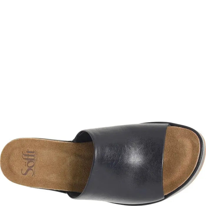 Women's Sofft Cass Leather Slide Sandal — Effortless Summer Style SOFFT