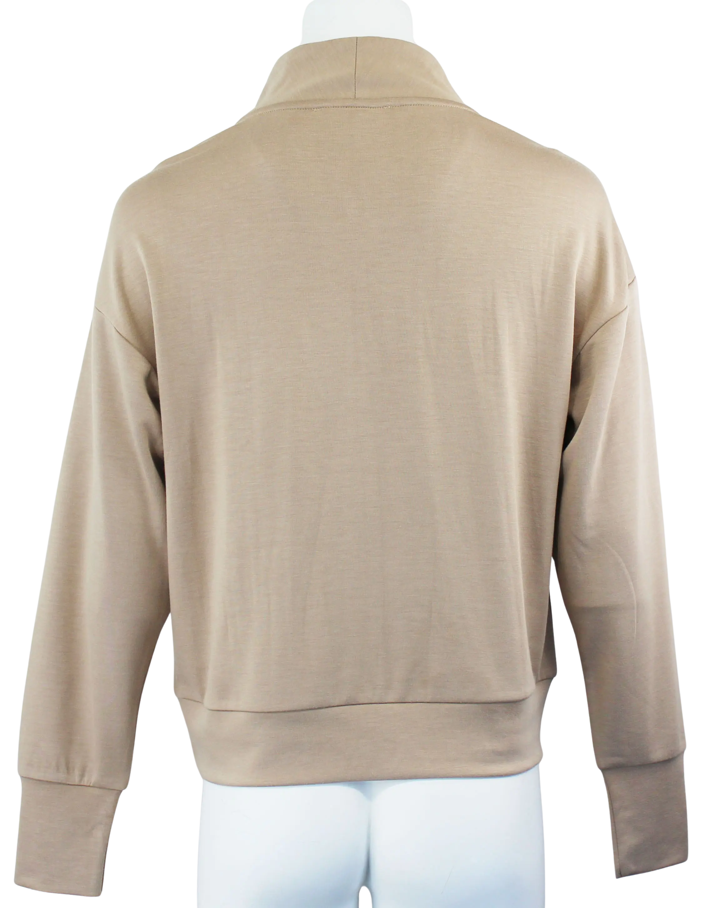 Keren Hart Martha Pullover – Relaxed Zip-Collar Long Sleeve Top KEREN HART