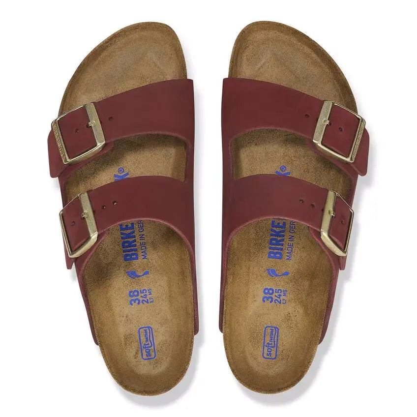 Birkenstock Arizona Soft Footbed Nubuck – Women's Comfortable Sandal BIRKENSTOCK