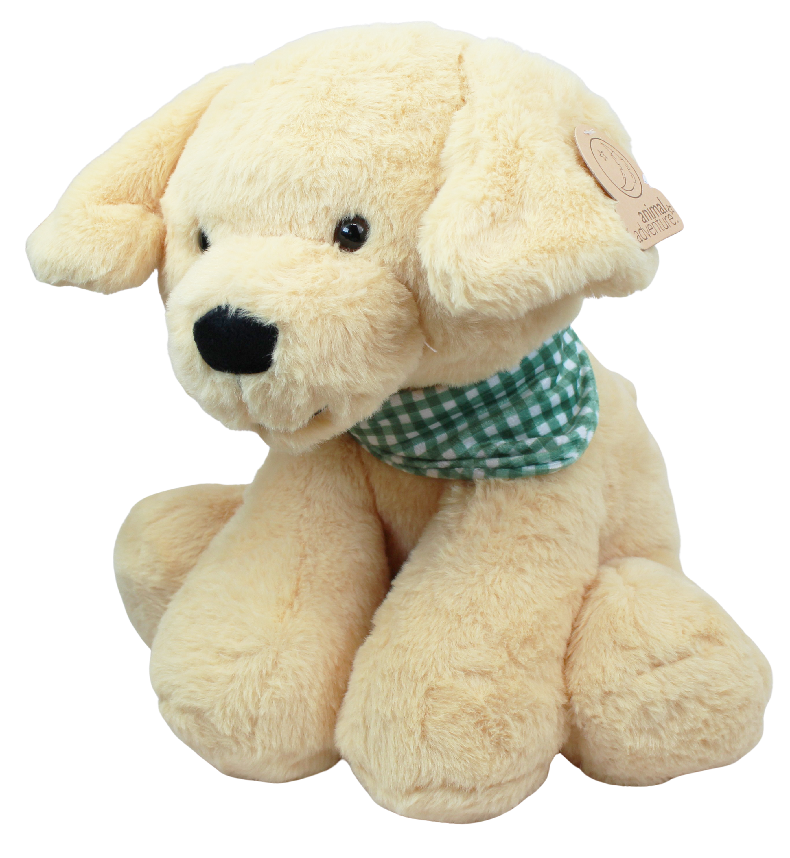 Joia Dog Plush w/Bandanna – Soft & Cuddly Companion GOLDEN RETRIEVER JOIA TRADING CO.