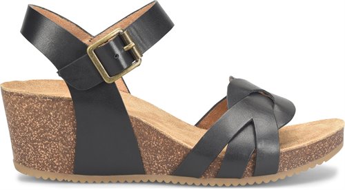 Women's Comfortiva Erena – Braided Leather Wedge Sandal COMFORTIVA