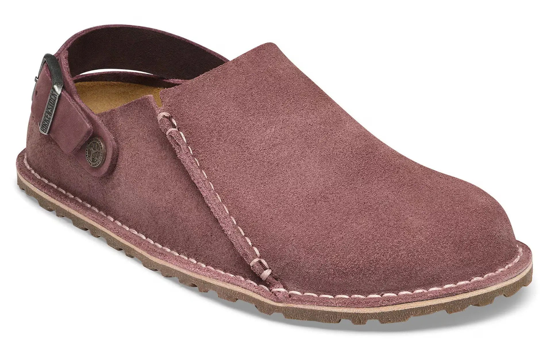 Birkenstock Lutry – Convertible Suede Clogs for All-Day Comfort