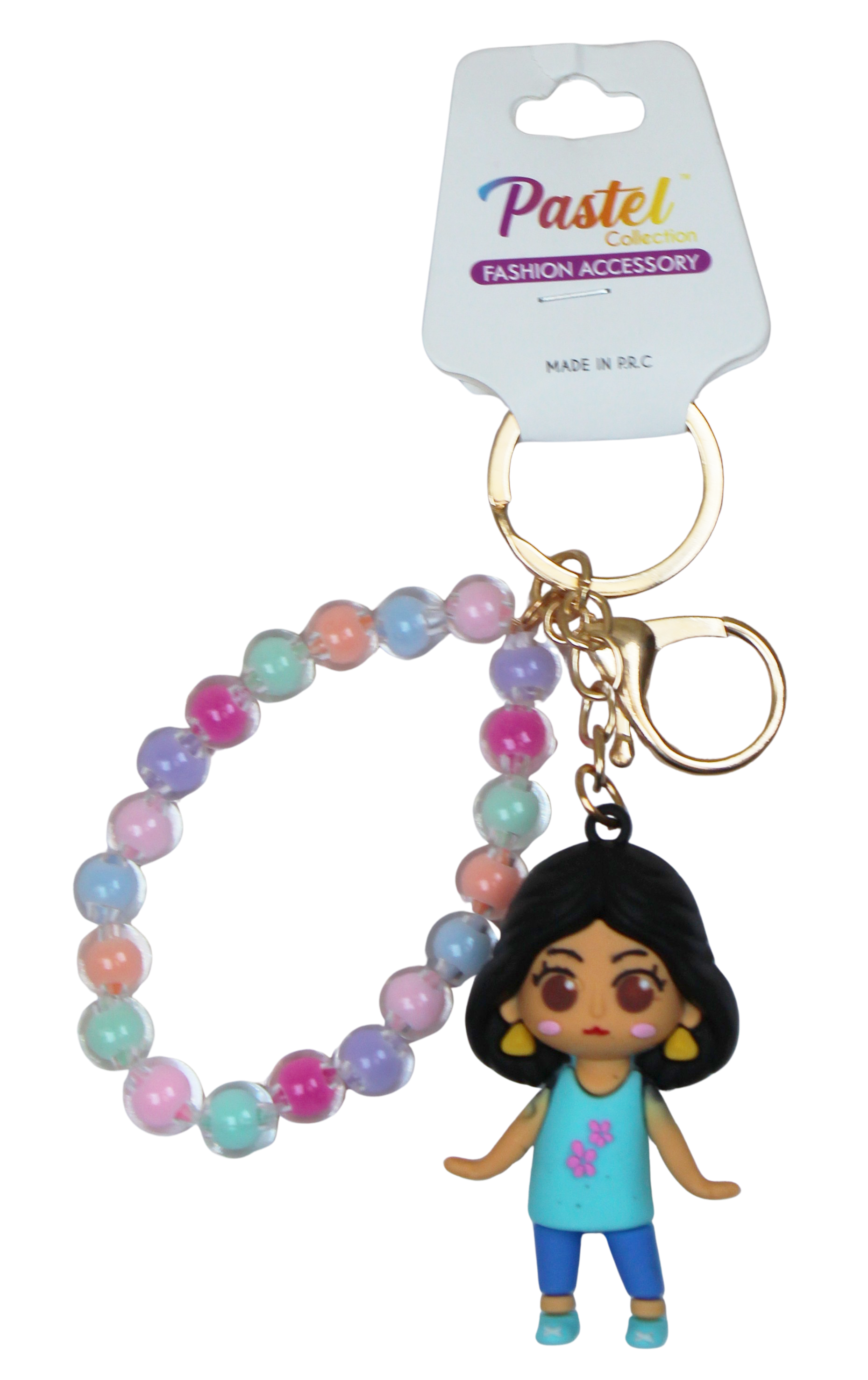 Joia Disney Princess Keychain – Beaded Charm Key Ring JOIA TRADING CO.