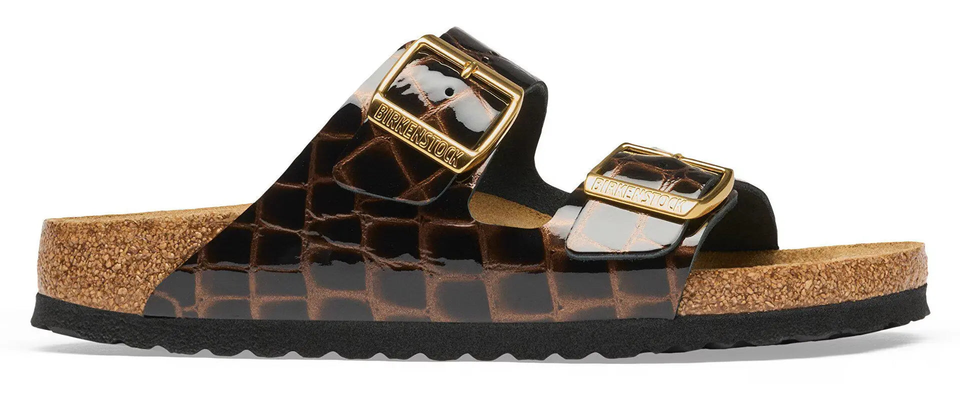 Women's Birkenstock Arizona Animal Leather – Two-Strap Sandals BIRKENSTOCK