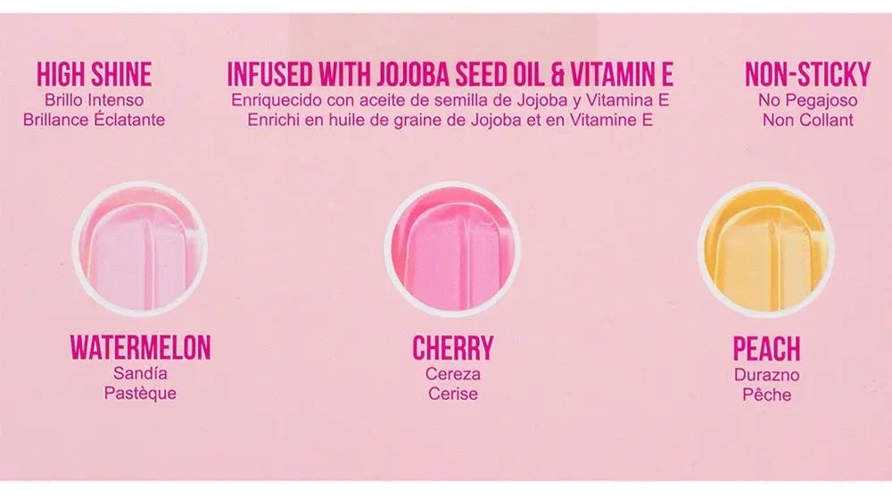 Joia Beauty Creations Fruity Dose Lip Balm Trio – Sweet Hydration On-the-Go JOIA TRADING CO.
