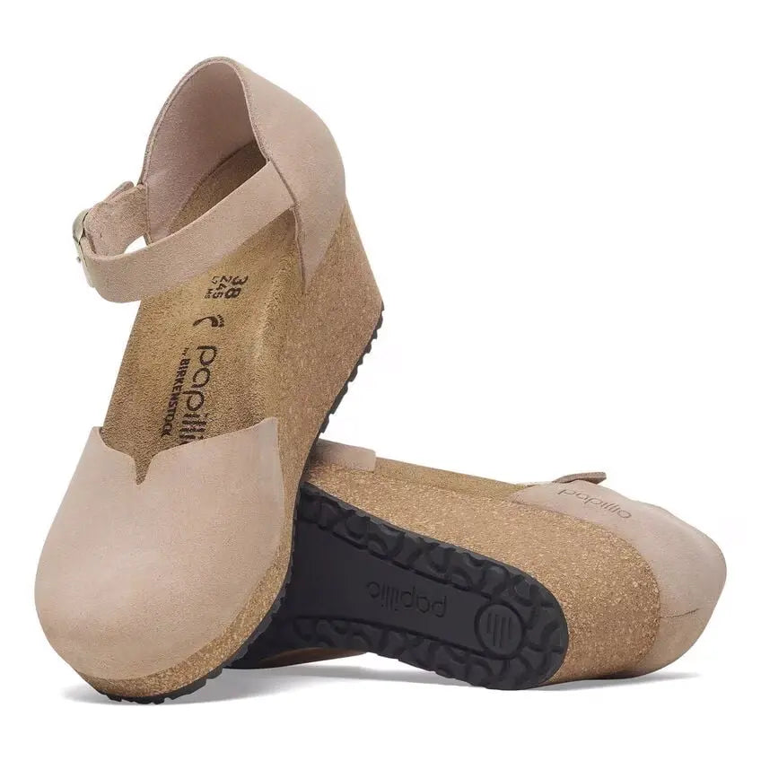 Birkensock Mary – Suede Wedge Mary Jane with Supportive Fit BIRKENSTOCK