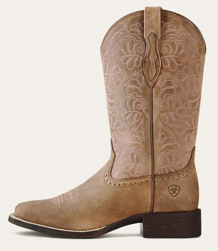 Women's Ariat Round Up Remuda Boot – Comfortable Square Toe Boots ARIAT