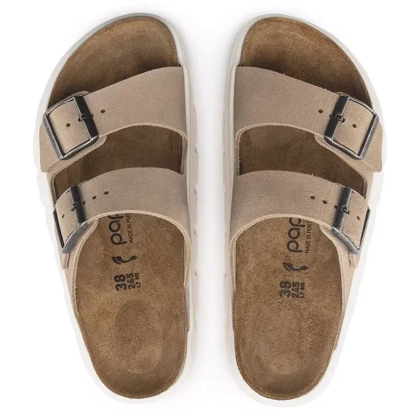 Birkenstock Arizona Chunky – Suede Platform Sandals with Contoured Footbed BIRKENSTOCK