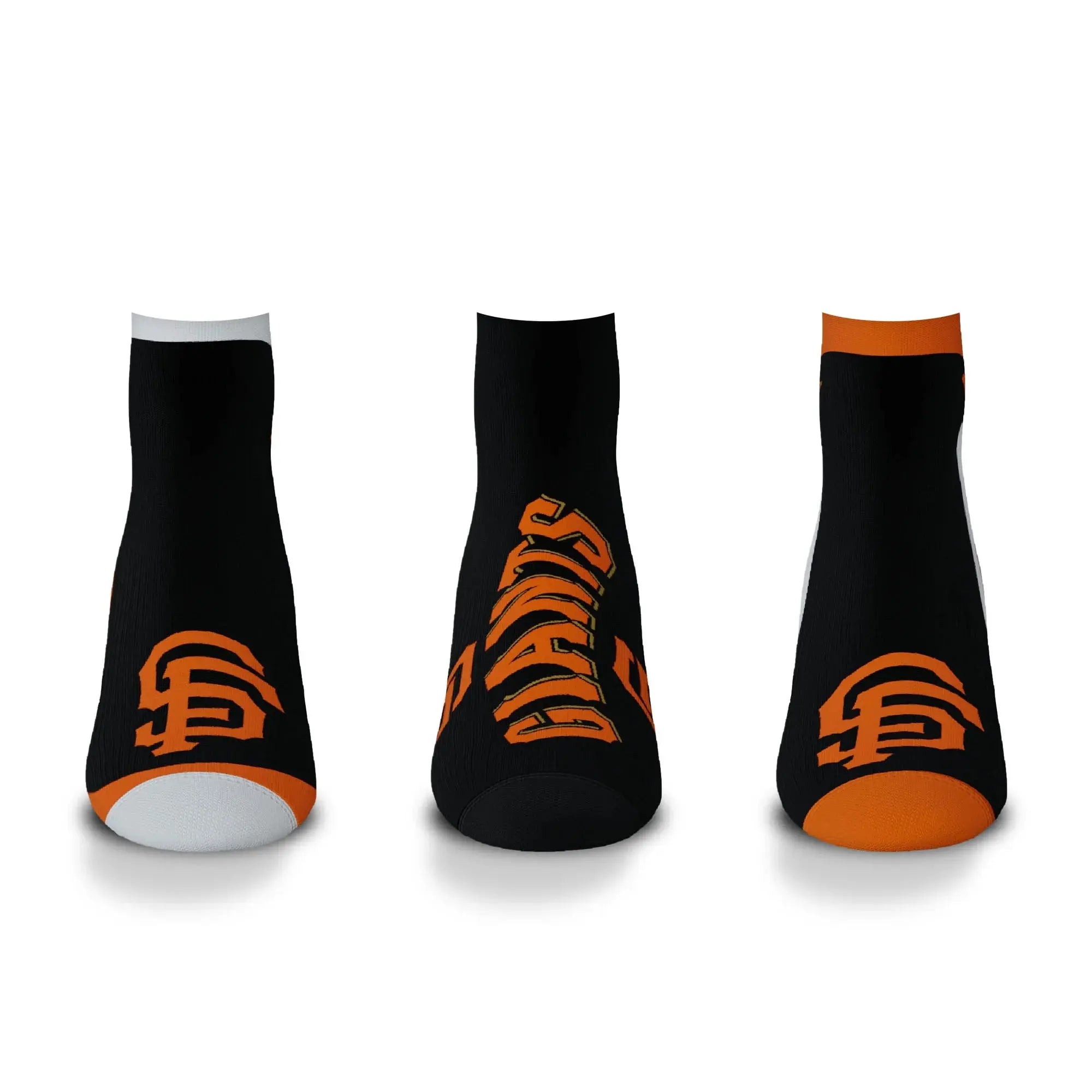FBF Originals MLB Flash 3-Pack Socks – Giants & Dodgers Fan Essentials FBF ORIGINALS