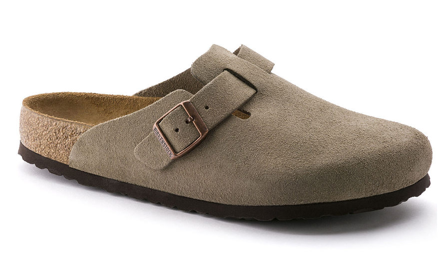 Birkenstock Boston Soft Footbed Suede – Iconic Comfort & Timeless Style TAUPE SUEDE / R / 46 BIRKENSTOCK