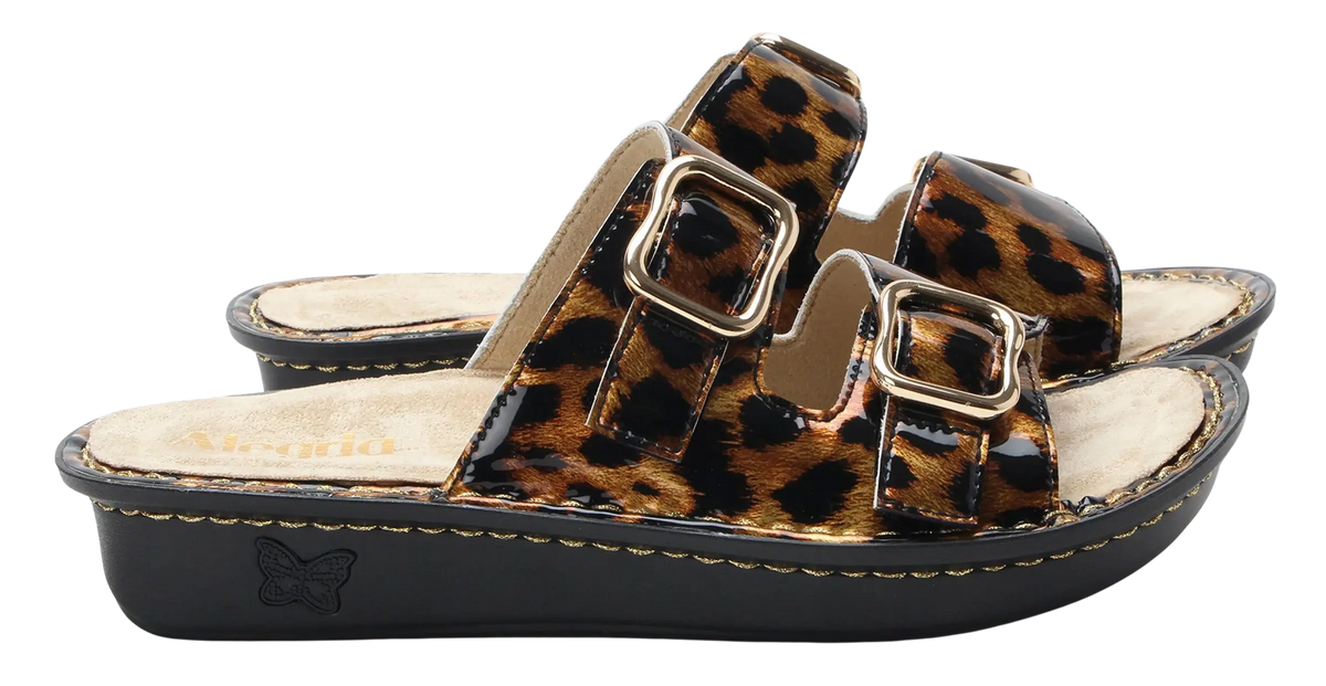 Women's Alegria Verah Leather Sandal – APMA Approved Comfort ALEGRIA-PG LITE CORP.