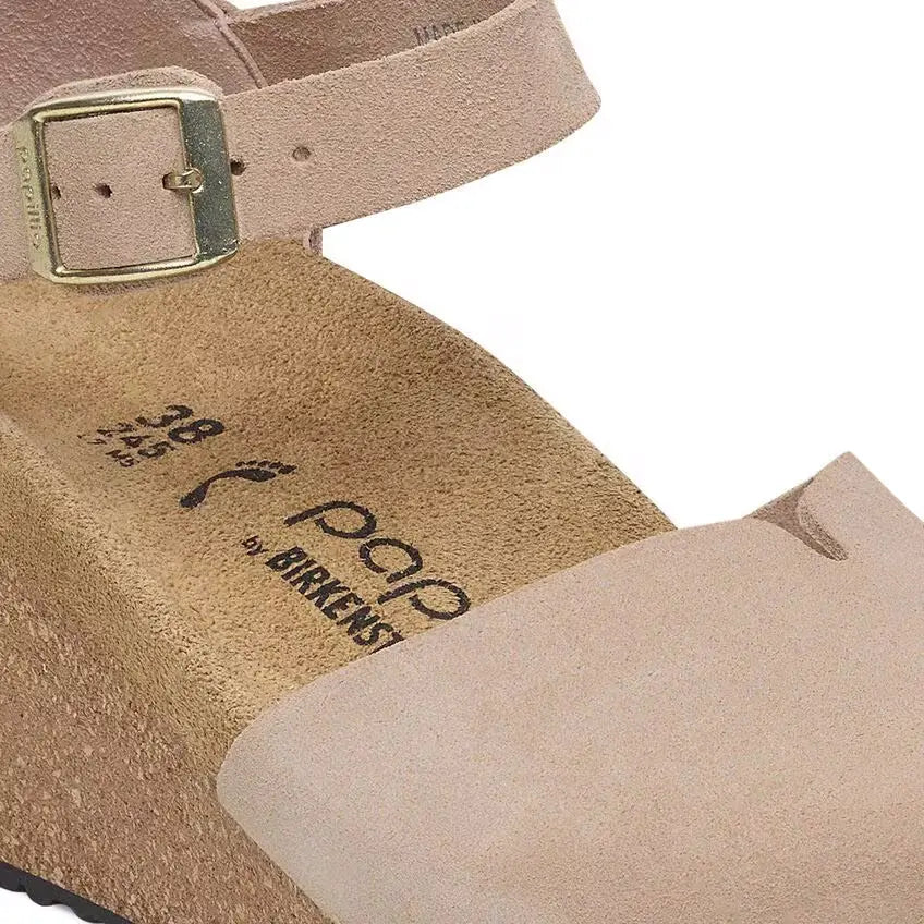Birkensock Mary – Suede Wedge Mary Jane with Supportive Fit BIRKENSTOCK