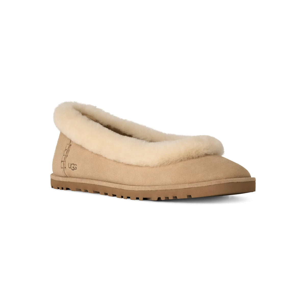 Women's UGG Zora Ballet Flat – Classic Suede with Plush Comfort UGG