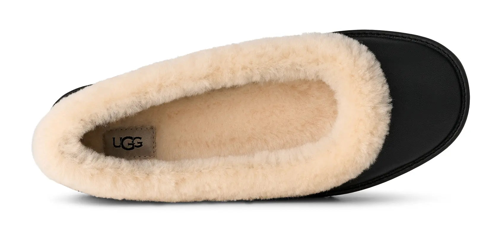 Women's UGG Zora Leather Ballet Flat – Classic Style Meets Plush Comfort UGG