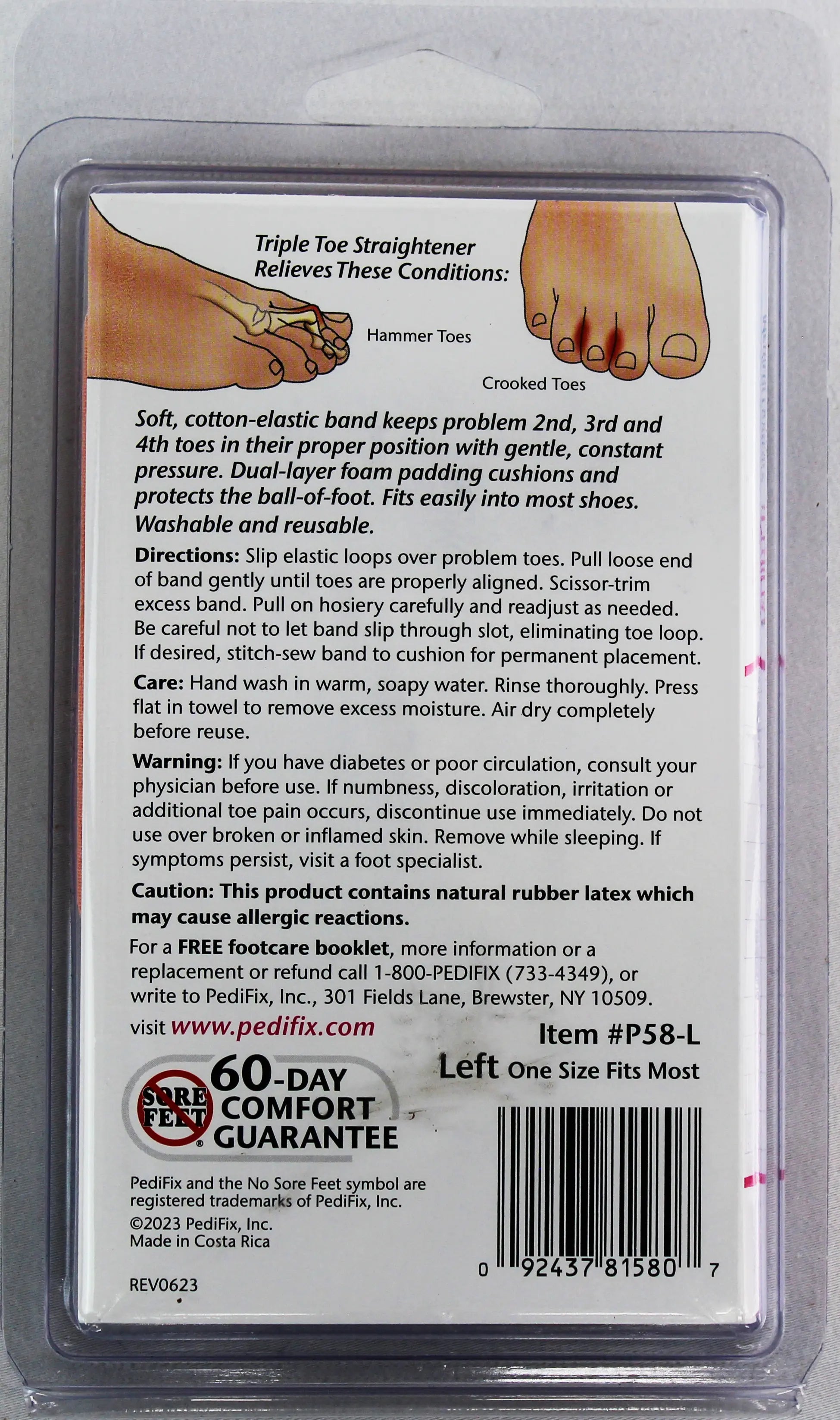 Triple Toe Straightener PEDIFIX