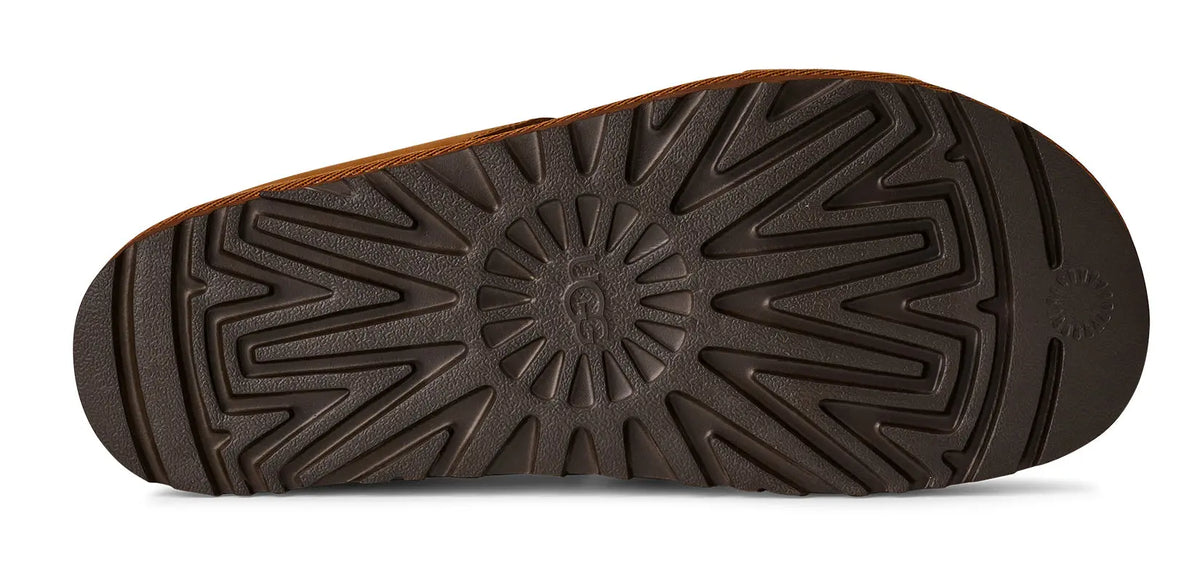 Women's UGG Goldenstar Hi Cutout Slide – Leather Slip-On Platform Slides UGG