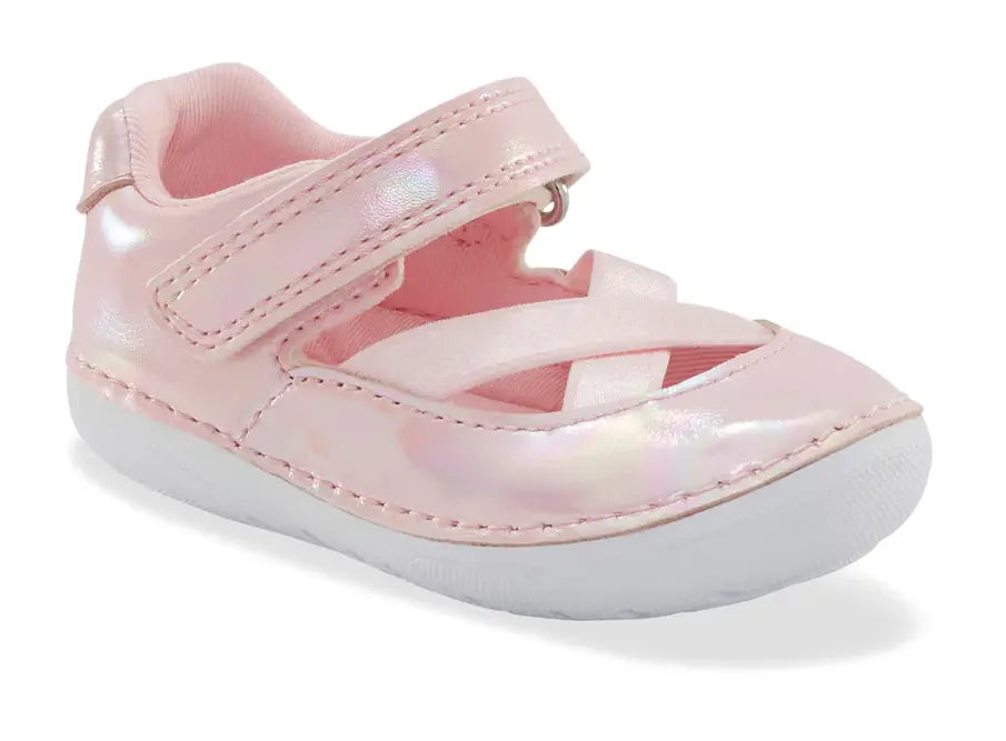 Infant's SM Theresa PINK-SHIMMER-W-6 STRIDERITE