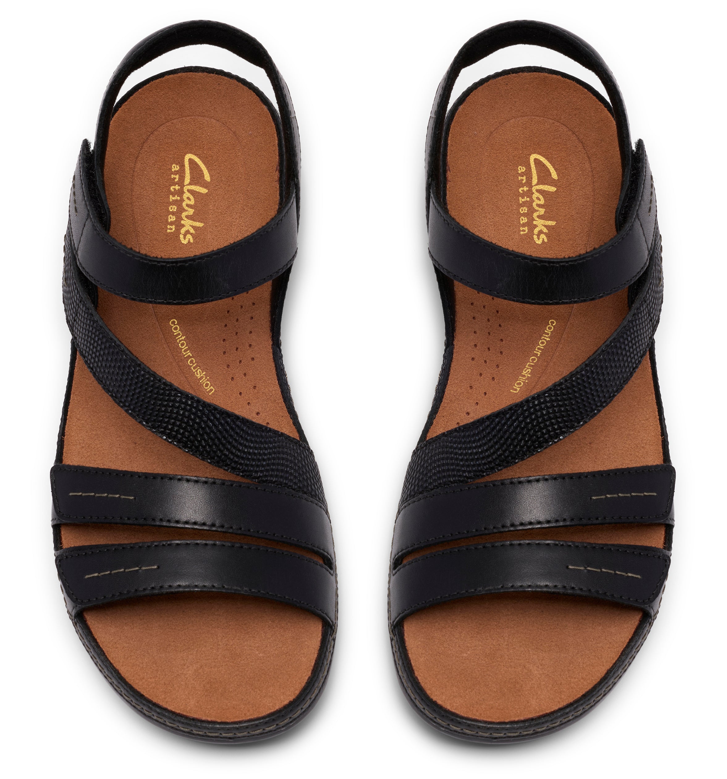 Women's Clarks Cecily Mix Sandals – Comfort Leather Strappy Sandals CLARKS