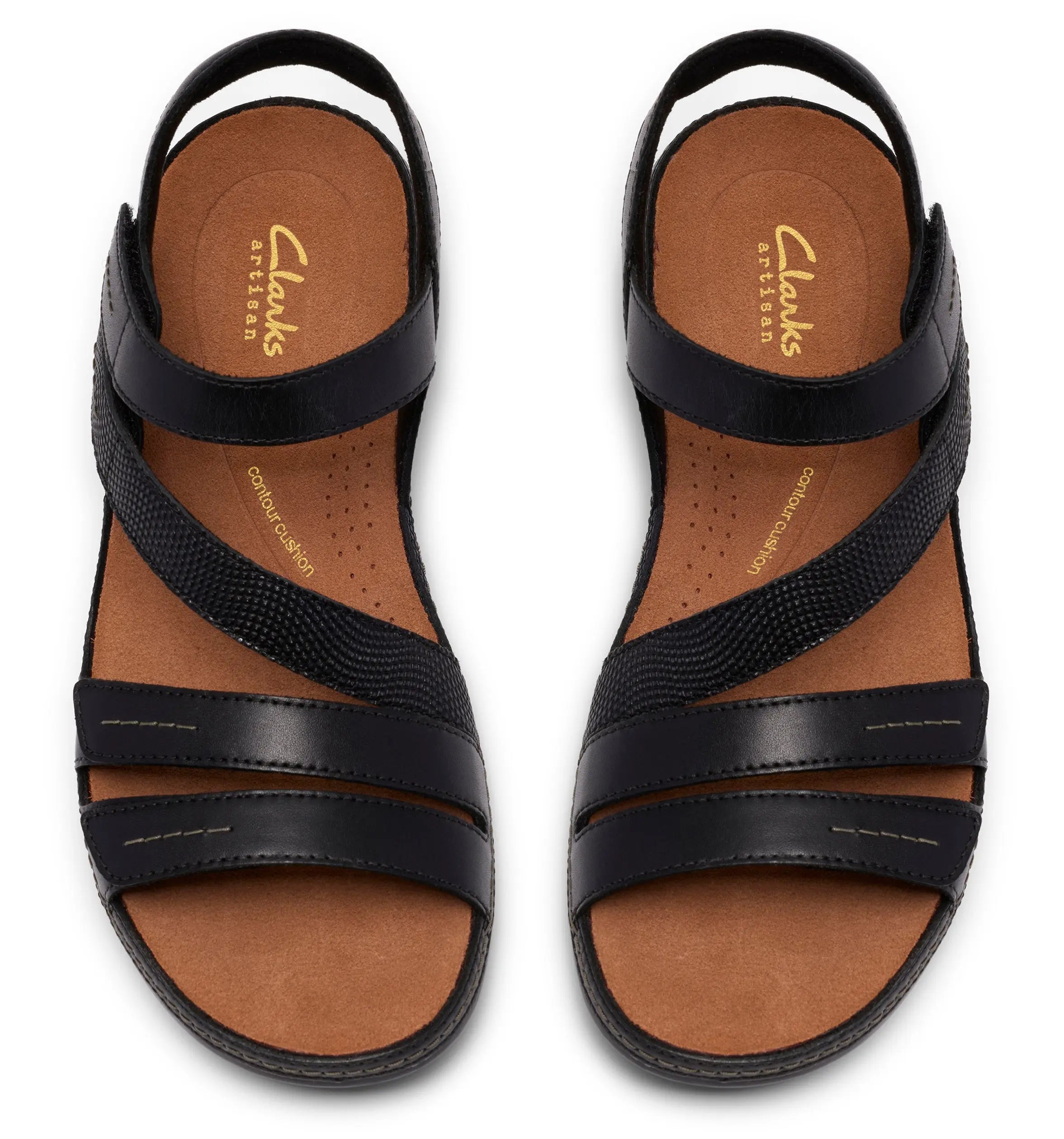 Women's Clarks Cecily Mix Sandals – Comfort Leather Strappy Sandals CLARKS