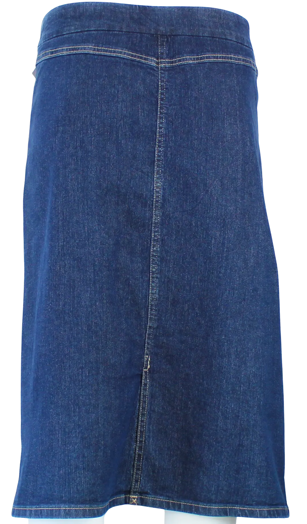 L. Hamrick Darleen Denim Skirt – Classic Stretch Jean Skirt L HAMRICK