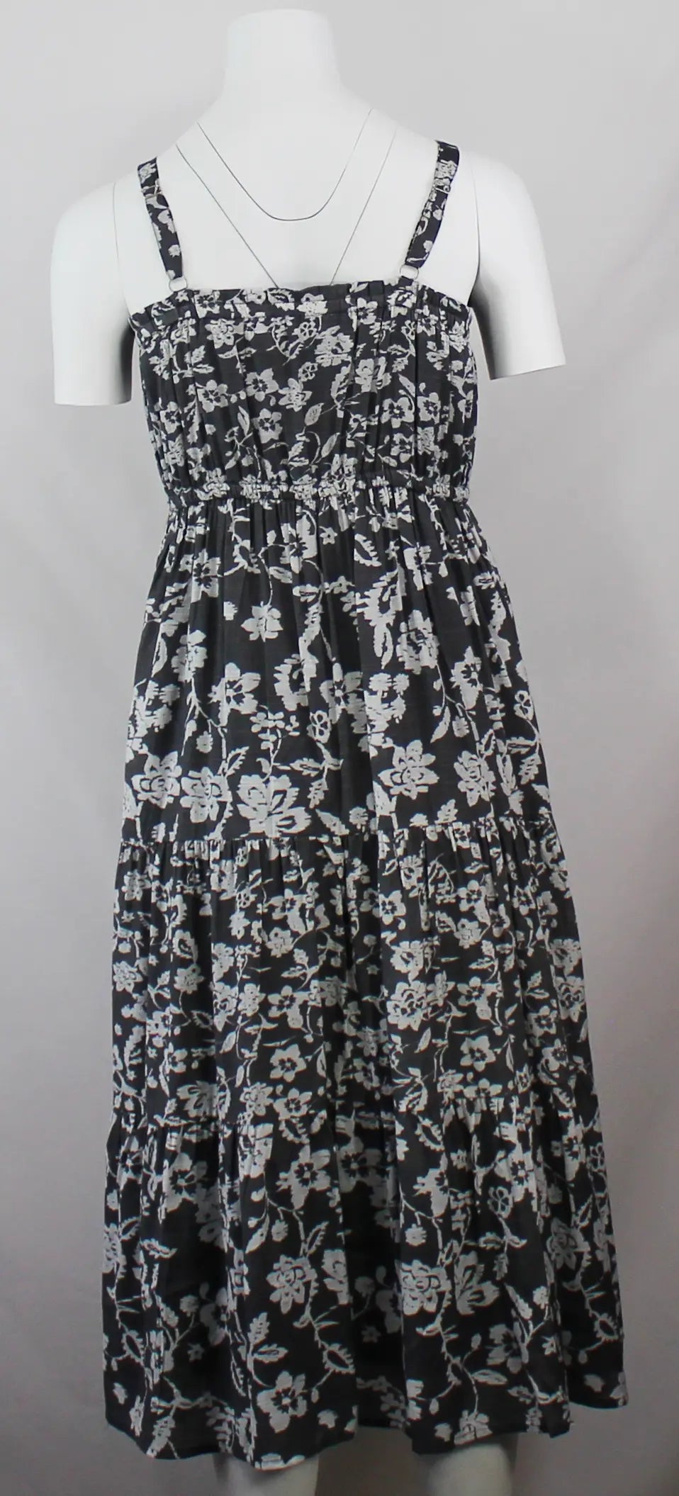 Keren Hart Feel The Rays Dress – Floral Tiered Midi with Adjustable Straps KEREN HART